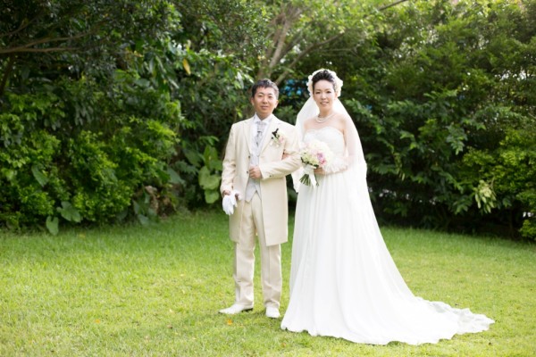 結婚式はさらに美しく輝いていました！！
