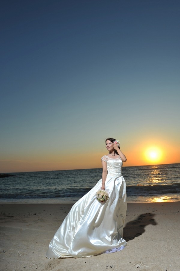 結婚式でも、すごい写真！！見たことない☆とゲストから好評いただきました。