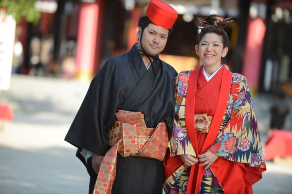 奥さまの個性を充分に引き出しながらも、琉装の良さも！！