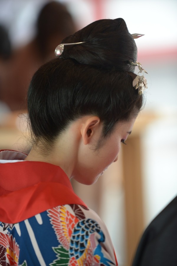 ドレス姿だけでなく、琉装もとってもお似合いでした☆