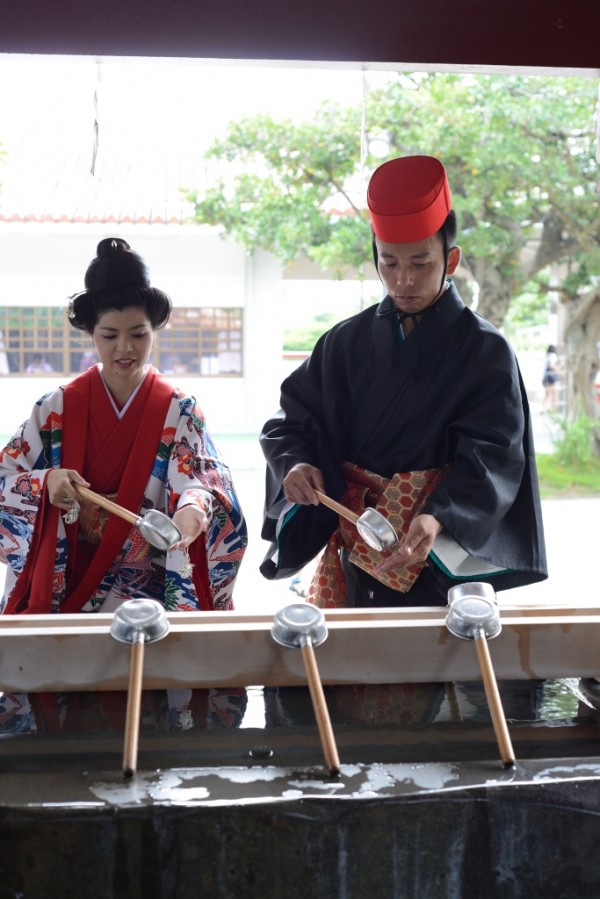 お天気にも恵まれ、最高の結婚式になりました☆
